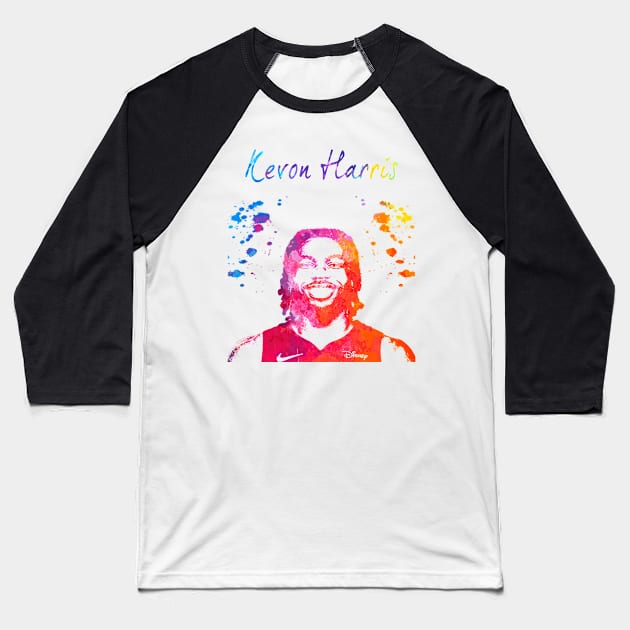 Kevon Harris Baseball T-Shirt by Moreno Art